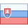 Das Bild zeigt eine slowakische Flagge.